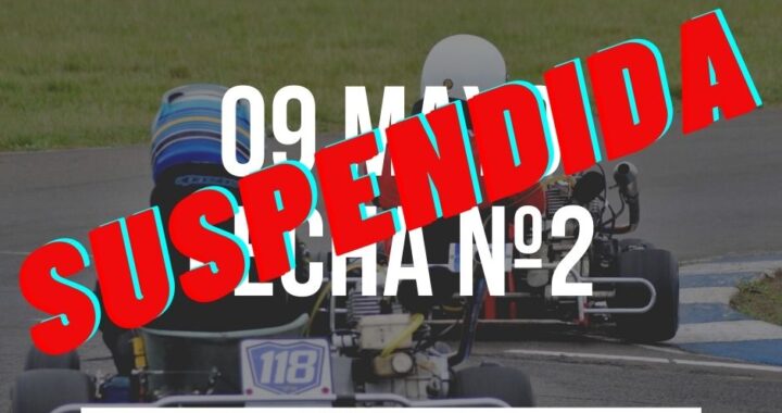Se suspende la fecha nº2 del Karting de Concordia.