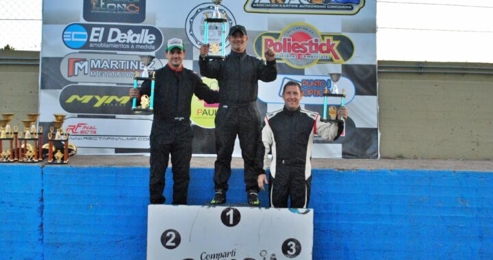 Spinelli y Lound los nuevos campeones del Karting de Concordia.