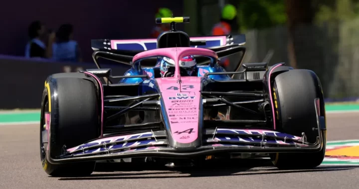 Colapinto alcanzó la meta en su primera carrera con Alpine en F1.