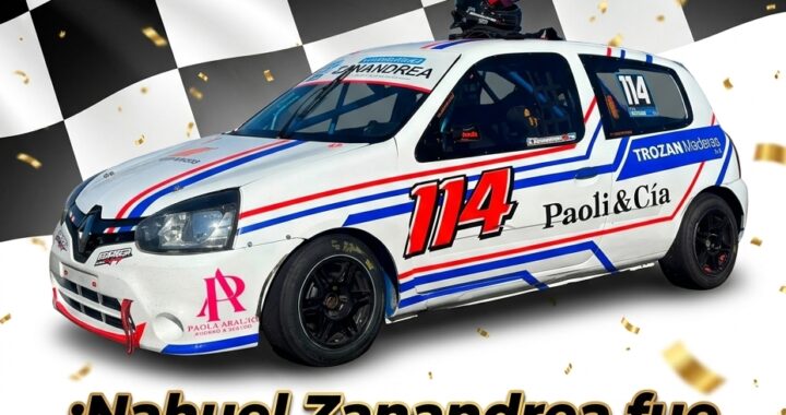 Nahuel Zanandrea fue el gran protagonista de la Clase 3.